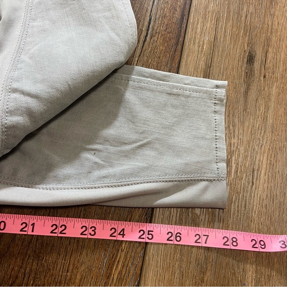 Horze Crescendo Petrina Equestrian Stretch Denim Breeches Size 28 - Picture 11 of 13